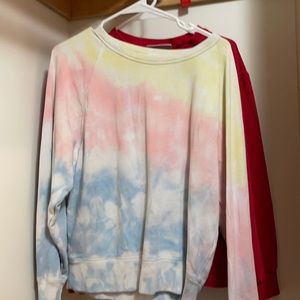 gap tie dye hoodie